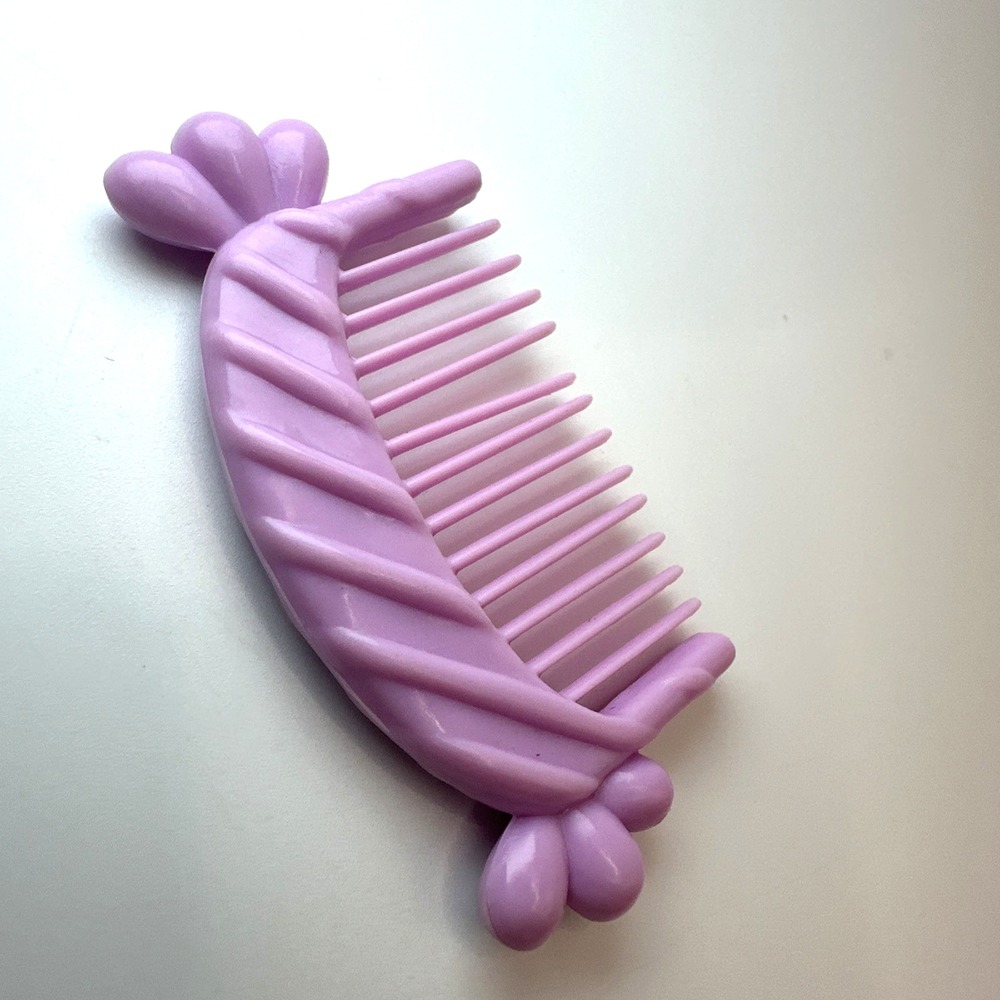Vintage 1984 My Little Pony G1 Molasses Candy Comb Light Purple Pink Hasbro MLP - Picture 3 of 4